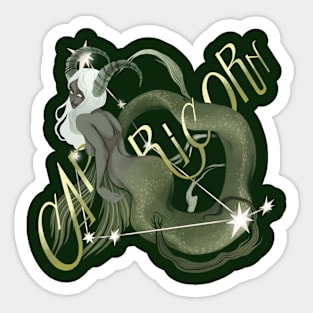 Astrology Capricorn Season Sticker